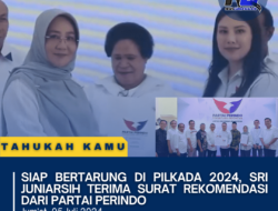 Siap Bertarung di Pilkada 2024, Sri Juniarsih Terima Surat Rekomendasi dari Partai Perindo