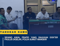 Sidang Awal Prapid yang Diajukan Dokter Paulus Digelar, Polda Sumut Mangkir