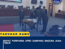 Rapat paripurna DPRD Sampang Madura Jawa Timur