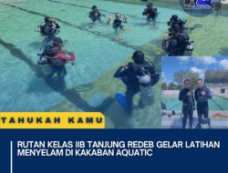 Rutan Kelas IIB Tanjung Redeb Gelar Latihan Menyelam di Kakaban Aquatic
