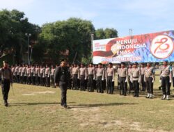 Upacara Hari Bhayangkara Ke-78, Polres Pamekasan Komitmen Untuk Terus Meningkatkan Pelayanan Dan Pengabdian Kepada Masyarakat