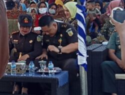 Pasar Murah dalam Rangka Adyaksa -64 ke jaksaan Negeri Sampang di desa Rapadaya