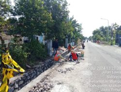 DPUPR Madiun Bangun Drainase Ruas Sukosari-BTS Madiun Kota