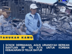 Sosok Dermawan, Agus Uriansyah Berikan Bantuan Rp 100 Juta Untuk Korban Kebakaran di Teluk Bayur