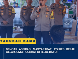 Dengar Aspirasi Masyarakat, Polres Berau Gelar Jum’at Curhat di Telul Bayur