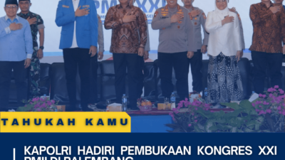 Kapolri Hadiri Pembukaan Kongres XXI PMII di Palembang
