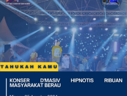 Konser D’Masiv Hipnotis Ribuan Masyarakat Berau