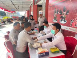 Berikan Pelayanan Prima Lapas Narkotika Kelas IIA Pamekasan Gelar Pemeriksaan Kesehatan Gratis Bagi Pengunjung dan Petugas