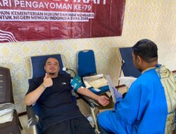 Rutan Kelas IIB Sumenep Gelontorkan 22 Kantong Darah, Dari Aksi Kegiatan Donor Darah