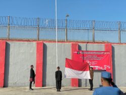 Bangun Pondasi Kokoh Menuju Indonesia Emas 2024, Lapas Pamekasan Gelar Upacara Bendera Peringatan HUT Kemerdekaan ke-79