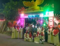 Gelisgis gemerlap dengan lampu hiasan menyambut HUT RI yang 79