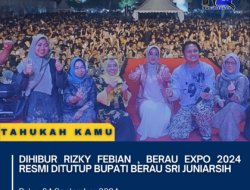 Dihibur Rizky Febian , Berau Expo 2024 Resmi Ditutup Bupati Berau Sri Juniarsih