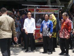 Tiba Di Berau, Presiden Joko Widodo Kunjungi Pasar Adji Dilayas