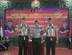 Tongkat Komando Lapas Kelas II A Pamekasan Kanwil Kemenkumham Jatim Resmi Dinakodai Nur Bambang Supri Handono