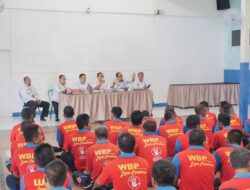 Warga Binaan Lapas Pamekasan, Ikuti Sosialisasi Informasi dan Transparansi Layanan Bersama Kalapas Pamekasan