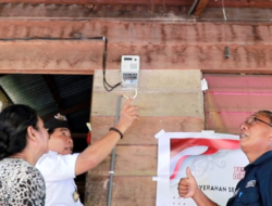 33 Kepala Keluarga di Pulau Bunyu Terima Sambungan Listrik Gratis