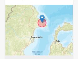 GEMPABUMI TEKTONIK M5,6 DI BERAU, KALIMANTAN TIMUR,  TIDAK BERPOTENSI TSUNAMI