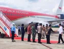 Tinggalkan Bandara Kalimarau Berau, Joko Widodo Tutup Lawatan Kerjanya di Bumi Batiwakkal