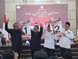Pengundian Nomor Urut Pilkada Kutim 2024, KB-Kinsu Nomor 1 dan ARMY Nomor 2