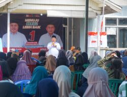 Dipadati  Ratusan Warga, Madri Pani Gelar Kampanye di RT 08 Kelurahan Karang Ambun