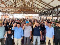 Kampanye Dua Titik di Kecamatan Pulau Derawan : Madri Pani Tawarkan Program Pemberian Bantuan Bibit Unggul, Pupuk dan Peralatan Pertanian, Perkebunan, Peternakan dan Perikanan