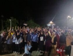 Dihadapan Warga Kampung Tumbit Melayu Madri Pani Calon Bupati Berau Sampaikan Visi Misi dan Program Unggulan