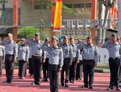 Lapas Narkotika Kelas IIA Pamekasan Kanwil Kemenkumham Jatim Menggelar Upacara Hari Kesaktian Pancasila
