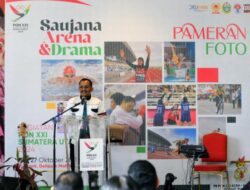 Kilas Balik Kesuksesan PON XXI, PB PON XXI Wilayah Sumut Gelar Pameran Foto Saujana Arena Drama