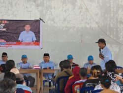 Janjikan Pembangunan Infrastruktur Berkeadilan, Madri Pani – Agus Wahyudi Kampanye di Kampung Long Ayan
