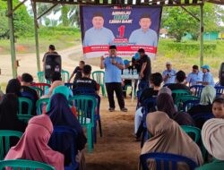 Madri Pani Kampanye di Kampung Gunung Sari : Paparkan Program Unggulan Pemberian Bantuan Bibit Unggul , Pupuk dan Peralatan Pertanian , Perkebunan , Peternakan dan Perikanan Bagi Masyarakat.