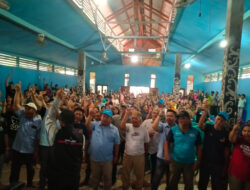 Kampanye di Kampung Merasa , Madri Pani Paparkan 24 Program Unggulan