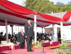 Pimpin Upacara Peringatan Hari Kesaktian Pancasila , Pj Gubernur Kaltim Akmal Malik : Membumikan Pancasila di KalimantaTimur