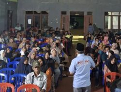 Paparkan Program Kerja, Agus Wahyudi Gelar Kampanye di Kampung Biatan Bapinang