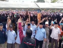 Ribuan Warga Hadiri Kampanye Paslon Nomor Urut 1 Madri Pani – Agus Wahyudi di Kelurahan Rinding