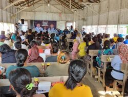 Luar Biasa ! Warga Kampung Long Lanuk Padati Kampanye Paslon Nomor Urut 1 Madri Pani-Agus Wahyudi