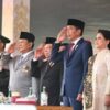 Jokowi Pimpin Upacara HUT TNI Ke-79 di Lapangan Monas Jakarta