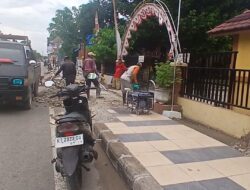 DPUPR Berau Revitalisasi Gorong-Gorong dan Trotoar Jalan Untuk Pejalan Kaki