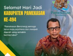 AMIN JABIR KEPALA DINAS PUPR KAB.PAMEKASAN : ” SELAMAT HARI JADI PAMEKASAN KE 494 TAHUN 2024″