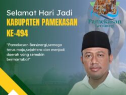 SIGIT PRIYONO  KEPALA DINAS BAPPERIDA KABUPATEN PAMEKASAN   ” SELAMAT HARI JADI PAMEKASAN KE 494 TAHUN 2024″
