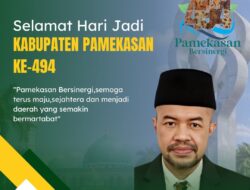 dr.BUDI SANTOSO ,DIRUT RSUD dr.H.Slamet Martodirdjo : ” SELAMAT HARI JADI PAMEKASAN KE 494 TAHUN 2024″