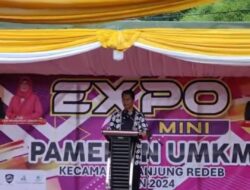 Mini Expo Kecamatan Tanjung Redeb Resmi di Buka  : Menjadi Momentum Memajukan Produk Unggulan UMKM Berau