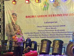 Meriahkan Hari Jadi Pamekasan yang Ke – 494, Dinas koperasi UMKM dan Naker Pamekasan Menggelar Bazar UMKM Bersinergi 