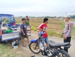 Maraknya Balap Liar Kapolsek Proppo Berikan Himbauan Kepada Remaja Agar Tidak Lakukan Aksi Balap Liar