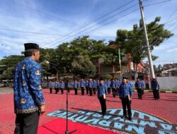 HUT Korpri ke-54 Tahun, Dengan Semangat Pembaharuan dan Dedikasi Untuk Indonesia Lapas Narkotika Kelas IIA Pamekasan Gelar Upacara Bendera