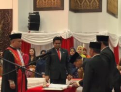 Politisi Golkar , Subroto Resmi Jabat Wakil Ketua I DPRD Berau