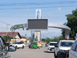 Tambah Anggaran Rp 1,1 Miliar : Pembangunan Gapura Selamat Datang Kilo Lima Dilanjutkan