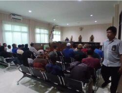 Sidang Kedua Perkara Lahan Kelompok Tani UBM : Pihak Tergugat PT Berau Coal Kembali Tidak Hadir