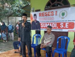 Gelar Reses di Kelurahan Sei Bedungun : Sumadi Terima Keluhan Banjir , Lampu Penerangan Jalan dan Jalan Rusak