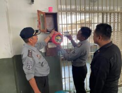 Lapas Narkotika Kelas IIA Lakukan kegiatan Pemeliharaan Fasilitas Untuk Meningkatkan Keamanan
