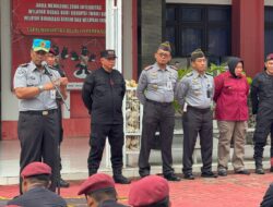 Sinergi dan Profesionalisme, Penguatan Regu Pengamanan Lapas Narkotika Kelas IIA Pamekasan Kanwil Kementerian Imigrasi dan Pemasyarakatan Jatim Bersama Ditjen PAS